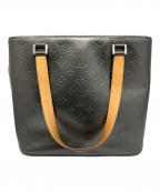 LOUIS VUITTONルイ ヴィトン）の古着「ストックトントートバッグ モノグラム・マット」｜ブラック