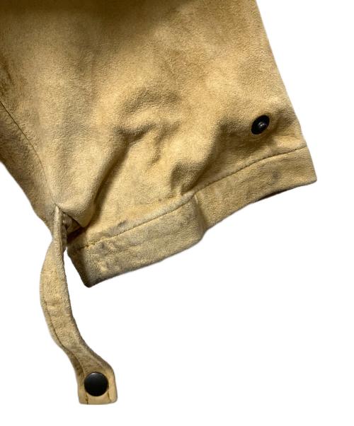 UNUSED（アンユーズド）UNUSED (アンユーズド) レースアッププルオーバーパーカー ベージュ サイズ:XLの古着・服飾アイテム