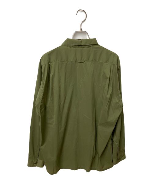山と道（ヤマトミチ）山と道 (ヤマトミチ) 長袖シャツ オリーブ オリーブ サイズ:Lの古着・服飾アイテム