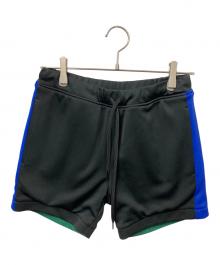 OUTDOOR PRODUCTS×MISTERGENTLEMAN（アウトドア プロダクツ×ミスタージェントルマン）の古着「ハーフパンツ」｜ブラック×グリーン