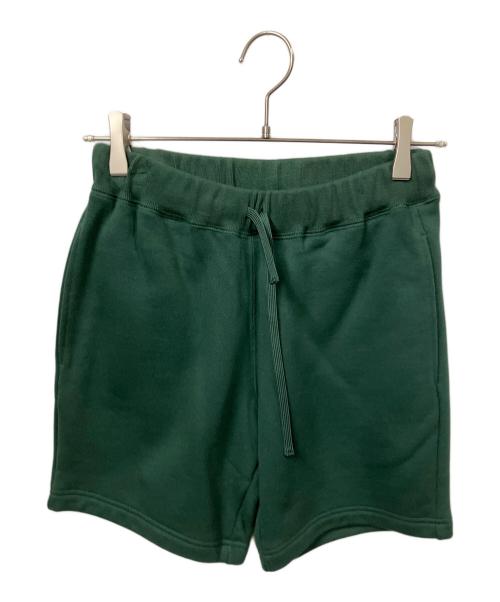 OUTDOOR PRODUCTS（アウトドア プロダクツ）OUTDOOR PRODUCTS (アウトドア プロダクツ) MISTERGENTLEMAN (ミスタージェントルマン) ハーフパンツ グリーン サイズ:s 未使用品の古着・服飾アイテム