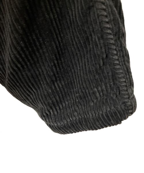 FUBU（フブ）FUBU (フブ) 裏ボアコーデュロイジャケット ブラック サイズ:Mの古着・服飾アイテム