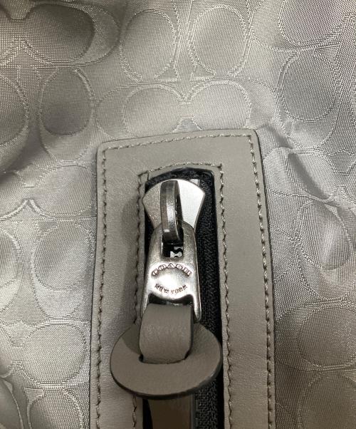 COACH（コーチ）COACH (コーチ) テイレン ドローストリング バックパック グレーの古着・服飾アイテム