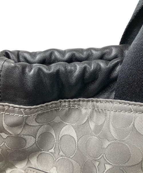 COACH（コーチ）COACH (コーチ) テイレン ドローストリング バックパック グレーの古着・服飾アイテム