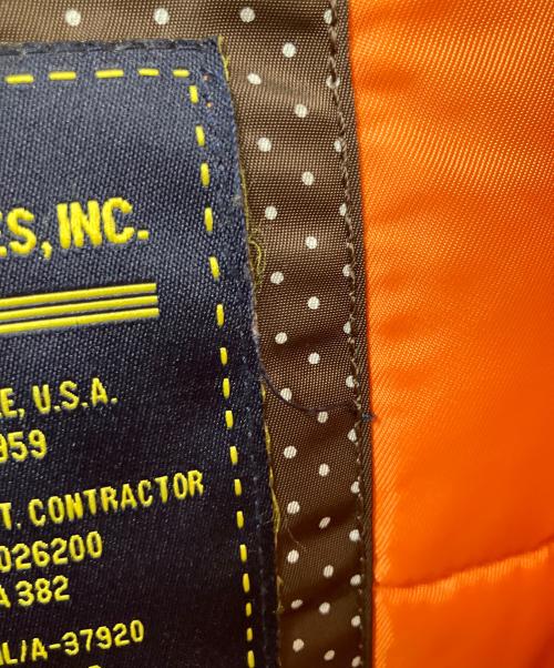 ALPHA（アルファ）ALPHA (アルファ) N-3Bフライトジャケット　ブラウン ブラウン サイズ:Mの古着・服飾アイテム