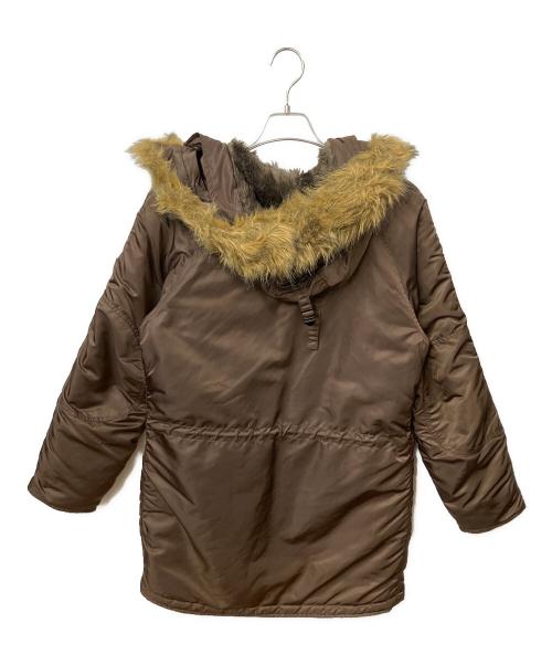 ALPHA（アルファ）ALPHA (アルファ) N-3Bフライトジャケット　ブラウン ブラウン サイズ:Mの古着・服飾アイテム