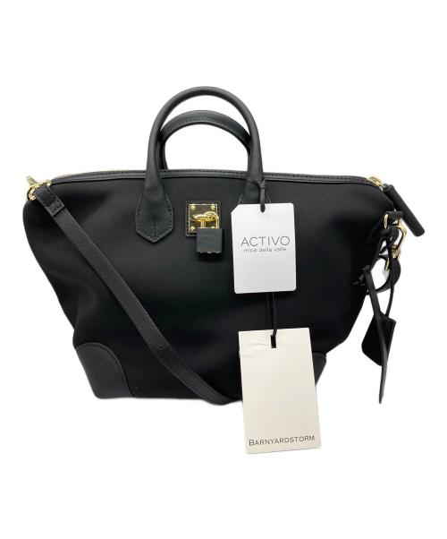 Activo（アクティーボ）Activo (アクティーボ) 2WAYバッグ ブラックの古着・服飾アイテム