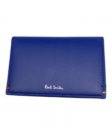 PAUL SMITH（ポールスミス）の古着「名刺入れ ネイビー」｜ネイビー
