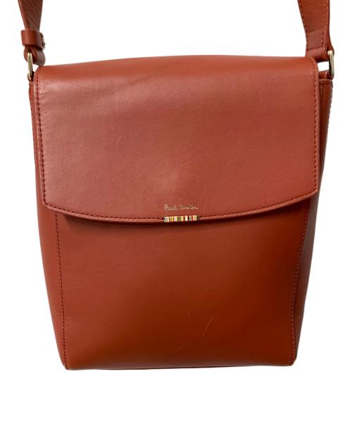 PAUL SMITH（ポールスミス）Paul Smith (ポールスミス) ショルダーバッグ ブラウンの古着・服飾アイテム