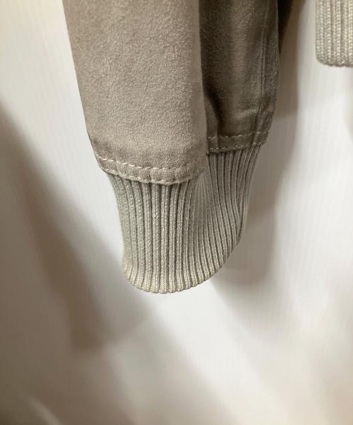 Salfra（サルフラ）Salfra (サルフラ) スウェードレザージャケット グレー サイズ:42の古着・服飾アイテム