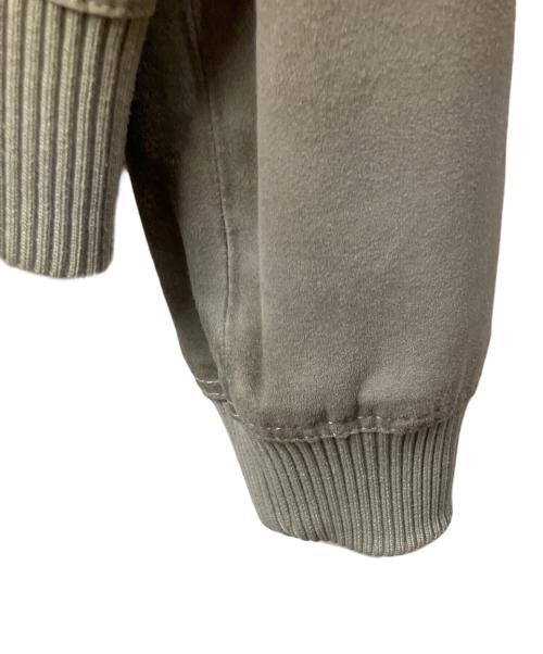 Salfra（サルフラ）Salfra (サルフラ) スウェードレザージャケット グレー サイズ:42の古着・服飾アイテム