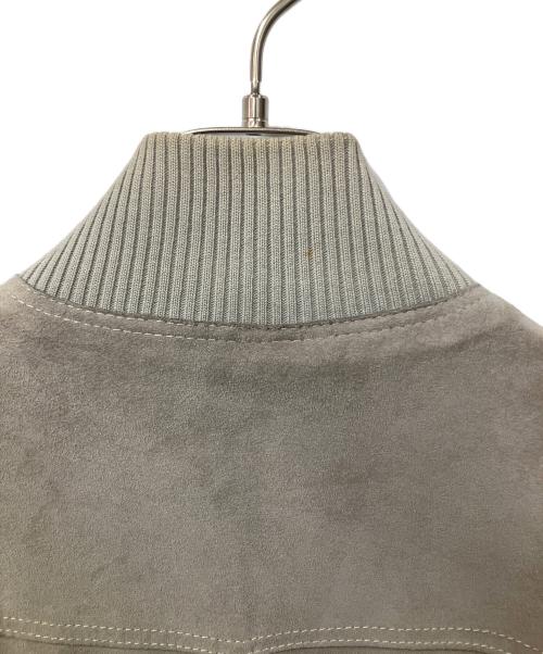 Salfra（サルフラ）Salfra (サルフラ) スウェードレザージャケット グレー サイズ:42の古着・服飾アイテム