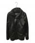GIORGIO BRATO（ジョルジョブラッド）の古着「ラムレザージャケット ブラック」｜ブラック