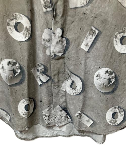 Dior（ディオール）DIOR (ディオール) ダニエルアーシャム 半袖シャツ ぐれ― グレー サイズ:39の古着・服飾アイテム