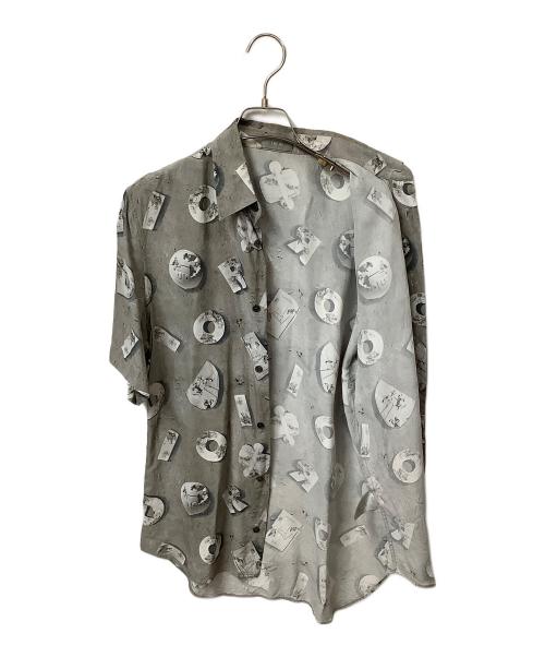 Dior（ディオール）DIOR (ディオール) ダニエルアーシャム 半袖シャツ ぐれ― グレー サイズ:39の古着・服飾アイテム