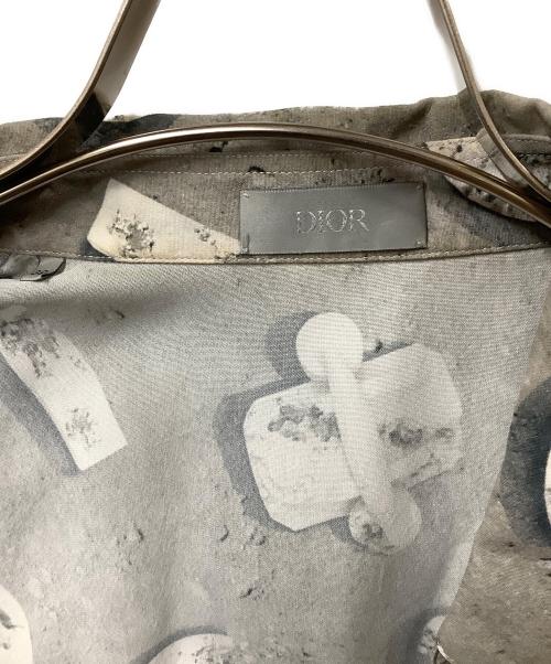 Dior（ディオール）DIOR (ディオール) ダニエルアーシャム 半袖シャツ ぐれ― グレー サイズ:39の古着・服飾アイテム