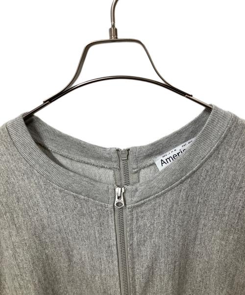 Americana（アメリカーナ）Americana (アメリカーナ) センタージップワンピース グレー サイズ:不明の古着・服飾アイテム