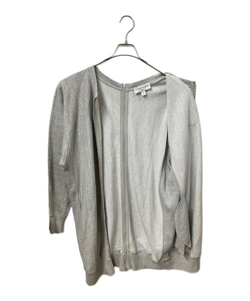 Americana（アメリカーナ）Americana (アメリカーナ) センタージップワンピース グレー サイズ:不明の古着・服飾アイテム