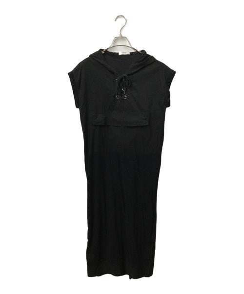 LA SUD（ラッシュド）LA SUD (ラッシュド) ノースリーブ・キャミソールワンピース ブラック サイズ:Freeの古着・服飾アイテム