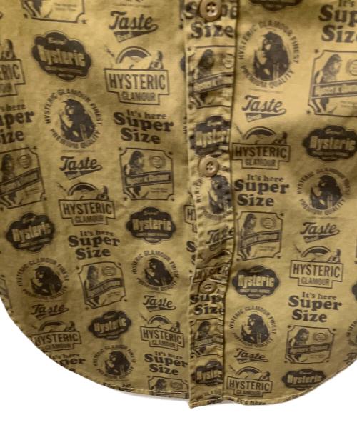 Hysteric Glamour（ヒステリックグラマー）Hysteric Glamour (ヒステリックグラマー) 長袖シャツ ブラウン サイズ:Freeの古着・服飾アイテム