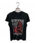 Hysteric Glamour（ヒステリックグラマー）の古着「ヒスガールプリントTシャツ」｜ブラック