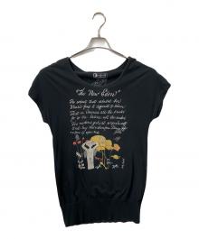 Andy Warhol by HYSTERIC GLAMOUR（アンディーウォーホルバイヒステリックグラマー）の古着「ノースリーブカットソー Andy Warhol ブラック」｜ブラック