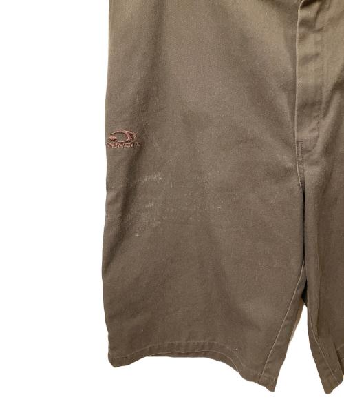 9090（9090）9090 (9090) Dickies (ディッキーズ) バギーチノショーツ ブラウン サイズ:Mの古着・服飾アイテム