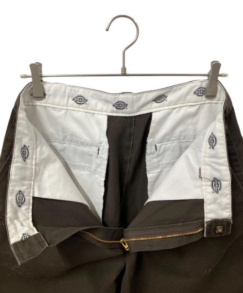 9090（9090）9090 (9090) Dickies (ディッキーズ) バギーチノショーツ ブラウン サイズ:Mの古着・服飾アイテム