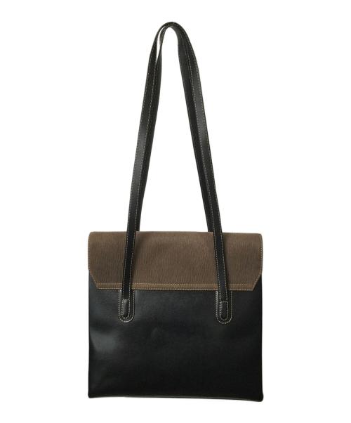 LOEWE（ロエベ）LOEWE (ロエベ) ショルダーバッグ ベラスケス ベージュ×ブラックの古着・服飾アイテム