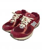 NEW BALANCEニューバランス）の古着「スニーカー レッド」｜レッド