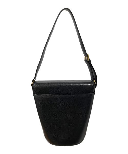 GIVENCHY（ジバンシィ）GIVENCHY (ジバンシィ) レザーショルダーバッグ ブラックの古着・服飾アイテム