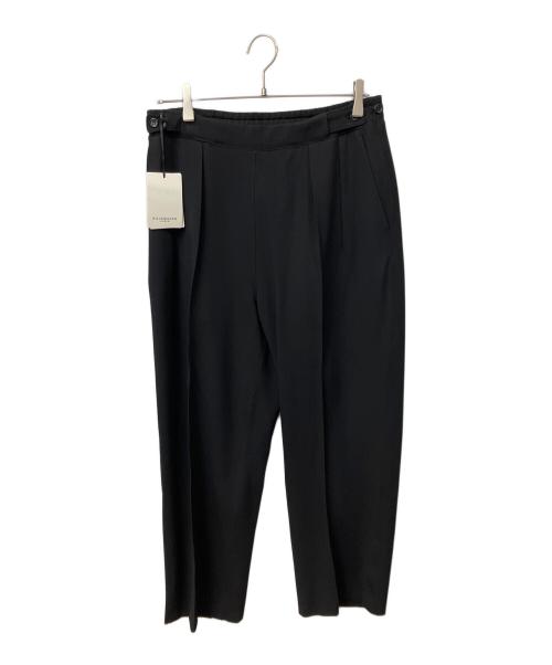RAINMAKER（レインメーカー）RAINMAKER (レインメーカー) 2 プリーツトラウザース ブラック サイズ:46 未使用品の古着・服飾アイテム