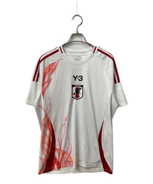 Y-3（ワイスリー）Y-3 (ワイスリー) アウェイ オーセンティックユニフォーム ホワイト サイズ:２XLの古着・服飾アイテム