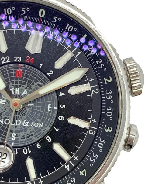 ARNOLD&SON（アーノルドアンドサン）ARNOLD&SON (アーノルドアンドサン) 腕時計 ロンジチュード ブラックの古着・服飾アイテム