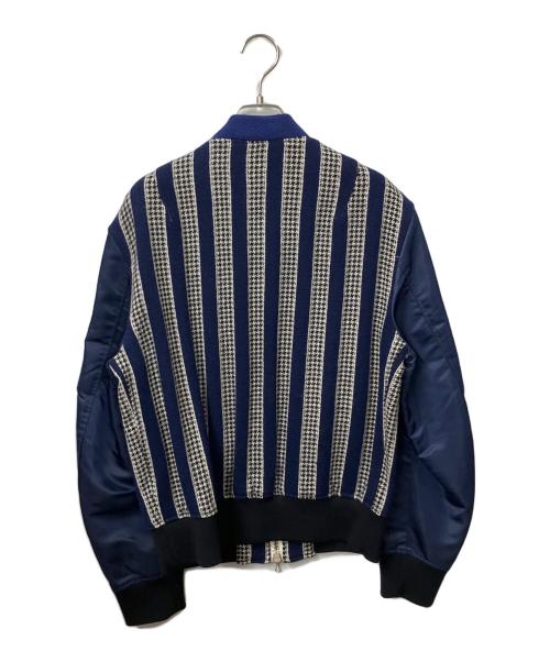 digawel（ディガウェル）DIGAWEL (ディガウェル) MA-1ジャケット ネイビー ネイビー サイズ:2の古着・服飾アイテム