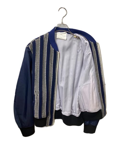 digawel（ディガウェル）DIGAWEL (ディガウェル) MA-1ジャケット ネイビー ネイビー サイズ:2の古着・服飾アイテム