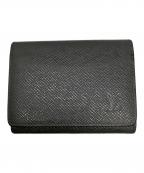 LOUIS VUITTONルイ ヴィトン）の古着「アンヴェロップ・カルト・ドゥ・ヴィジット」｜ブラック