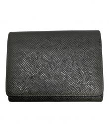 LOUIS VUITTON（ルイ ヴィトン）の古着「アンヴェロップ・カルト・ドゥ・ヴィジット」｜ブラック