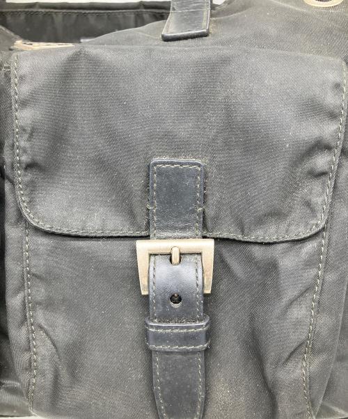 PRADA（プラダ）PRADA (プラダ) ナイロントートバッグ ブラックの古着・服飾アイテム