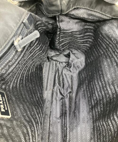PRADA（プラダ）PRADA (プラダ) ナイロントートバッグ ブラックの古着・服飾アイテム