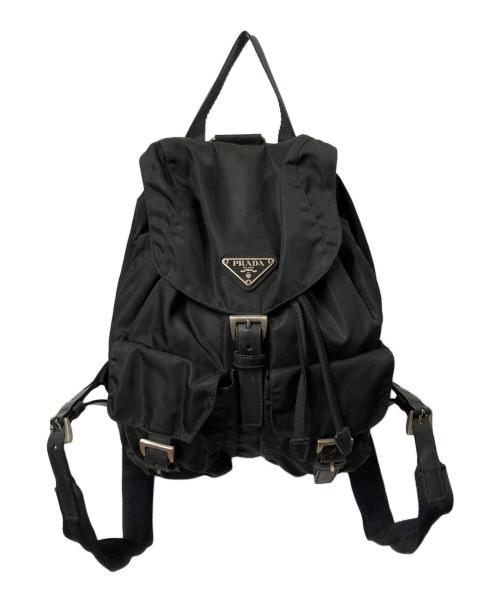 PRADA（プラダ）PRADA (プラダ) ナイロンリュック ブラック ブラックの古着・服飾アイテム