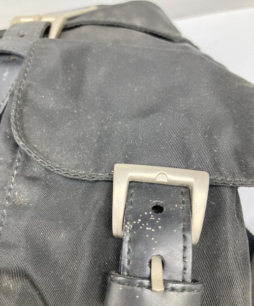 PRADA（プラダ）PRADA (プラダ) ナイロンリュック ブラック ブラックの古着・服飾アイテム