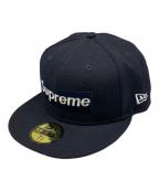 New Era×SUPREMEニューエラ×シュプリーム）の古着「New Era×Supreme ボックスロゴキャップ」｜ブラック