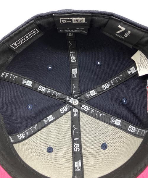 New Era（ニューエラ）New Era (ニューエラ) Supreme (シュプリーム) New Era×Supreme ボックスロゴキャップ ブラック サイズ:58.7cmの古着・服飾アイテム