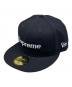 New Era（ニューエラ）の古着「New Era×Supreme ボックスロゴキャップ」｜ブラック