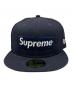 New Era (ニューエラ) Supreme (シュプリーム) New Era×Supreme ボックスロゴキャップ ブラック サイズ:58.7cm：15000円