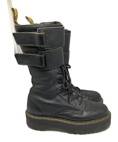 Dr.Martens（ドクターマーチン）Dr.Martens (ドクターマーチン) 10ホールブーツ JAGGER ブラック サイズ:26の古着・服飾アイテム