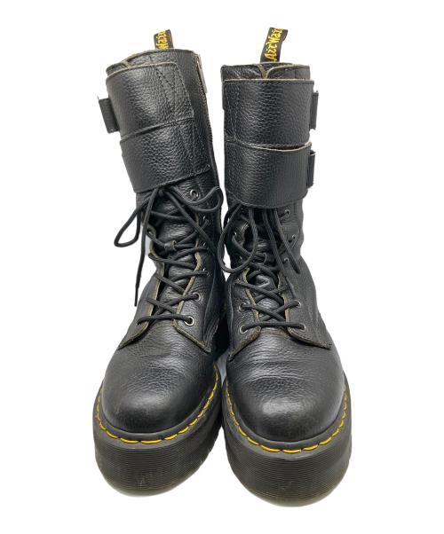 Dr.Martens（ドクターマーチン）Dr.Martens (ドクターマーチン) 10ホールブーツ JAGGER ブラック サイズ:26の古着・服飾アイテム