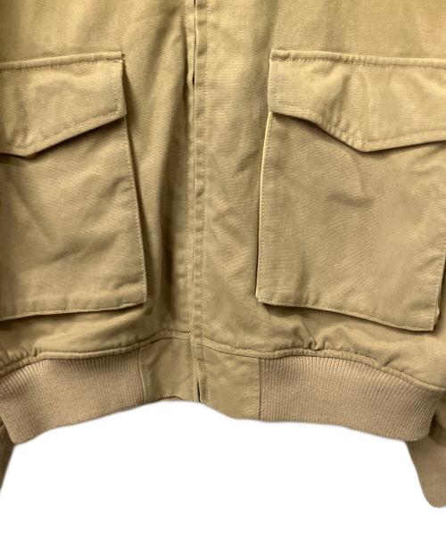 HOUSTON（ヒューストン）HOUSTON (ヒューストン) デニムデッキジャケット カーキ カーキ サイズ:40の古着・服飾アイテム
