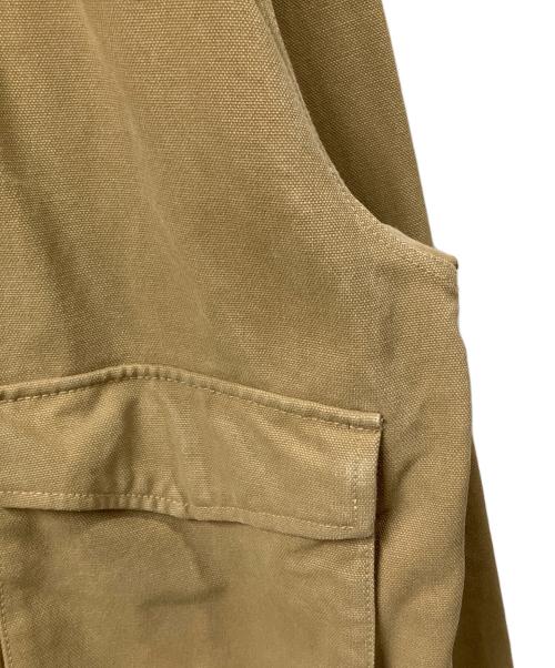 HOUSTON（ヒューストン）HOUSTON (ヒューストン) デニムデッキジャケット カーキ カーキ サイズ:40の古着・服飾アイテム